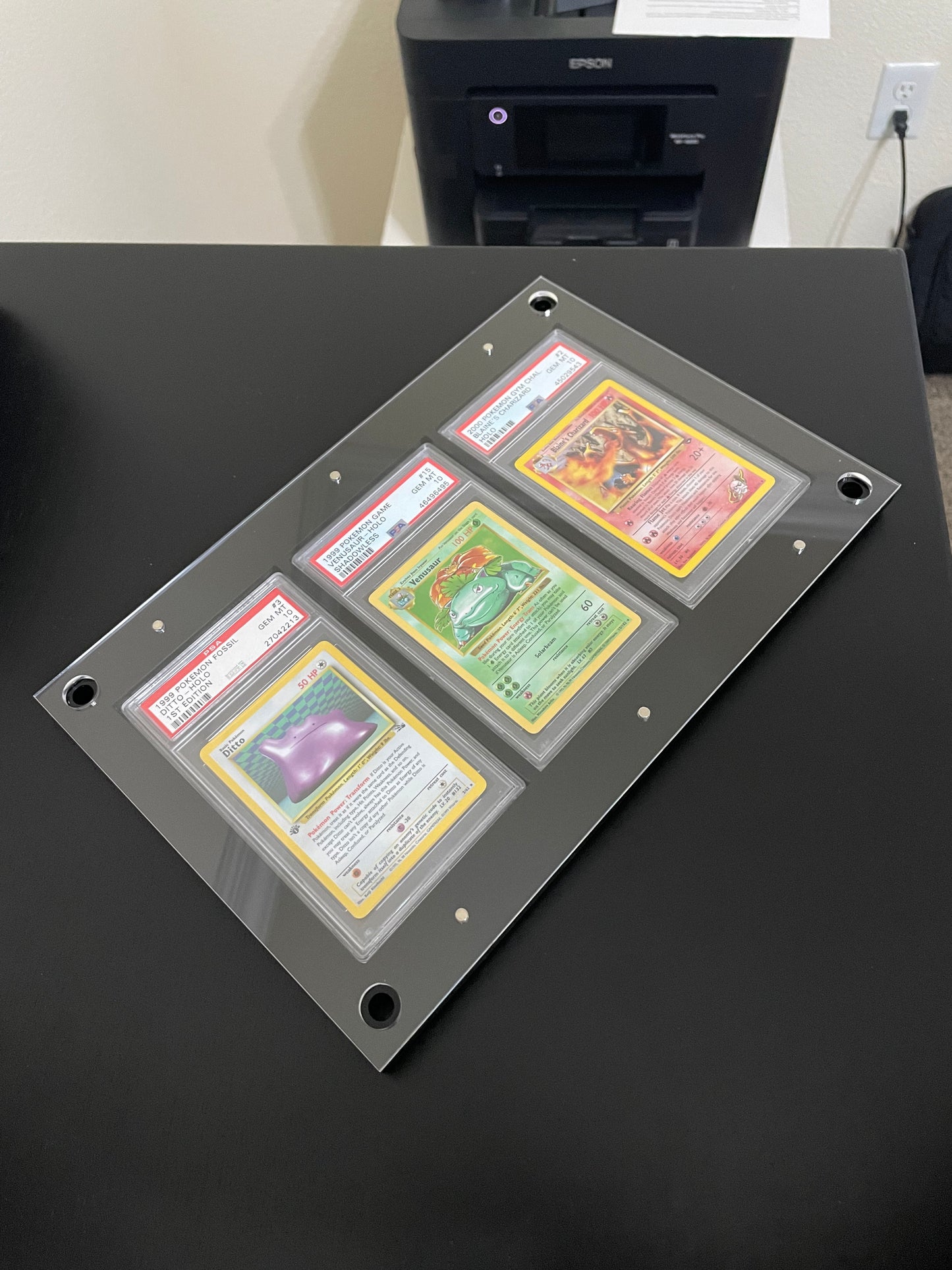 3 Slot Card PSA Wall Mount