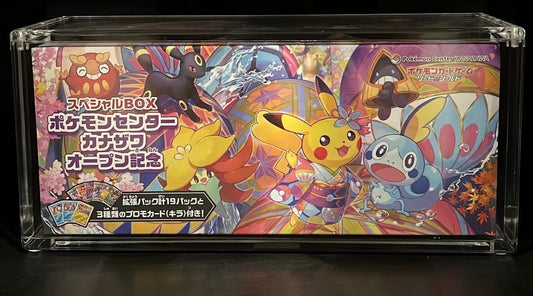 Pokémon Kanazawa box Japanese Acrylic Case