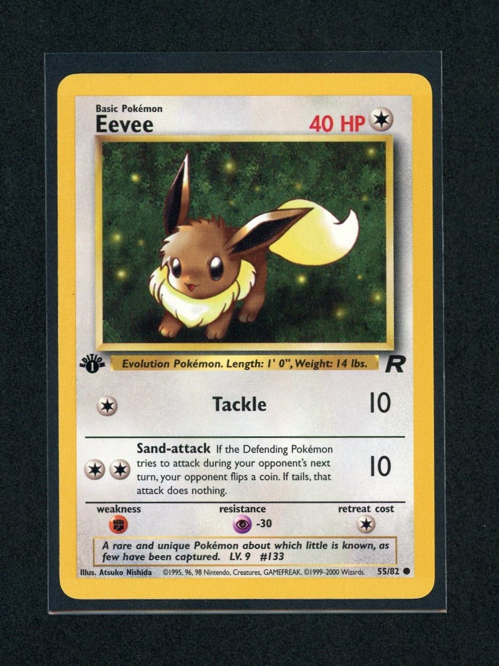 Eevee - Rocket - 1st Edition