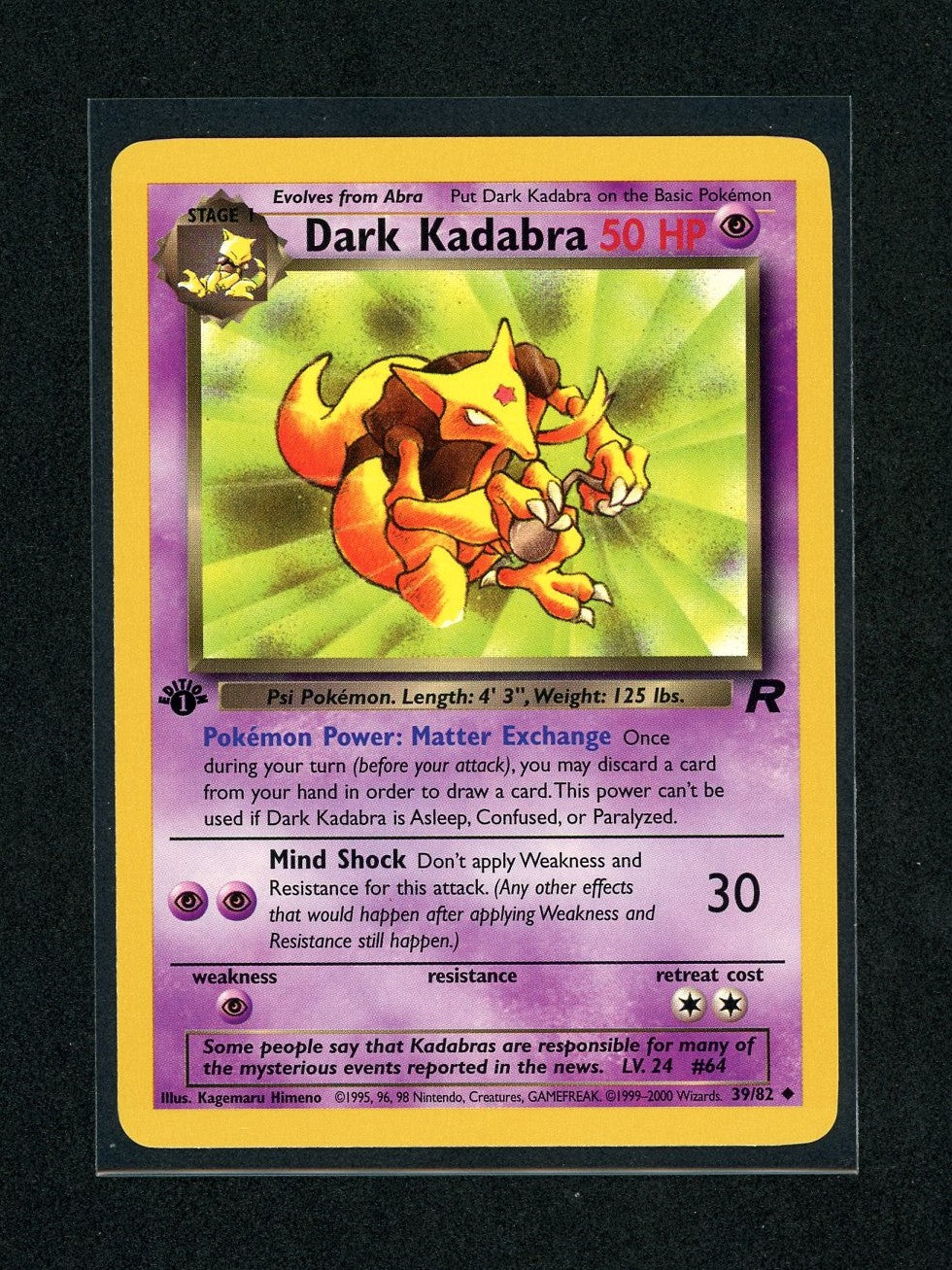 Kadabra - Rocket - 1st Edition