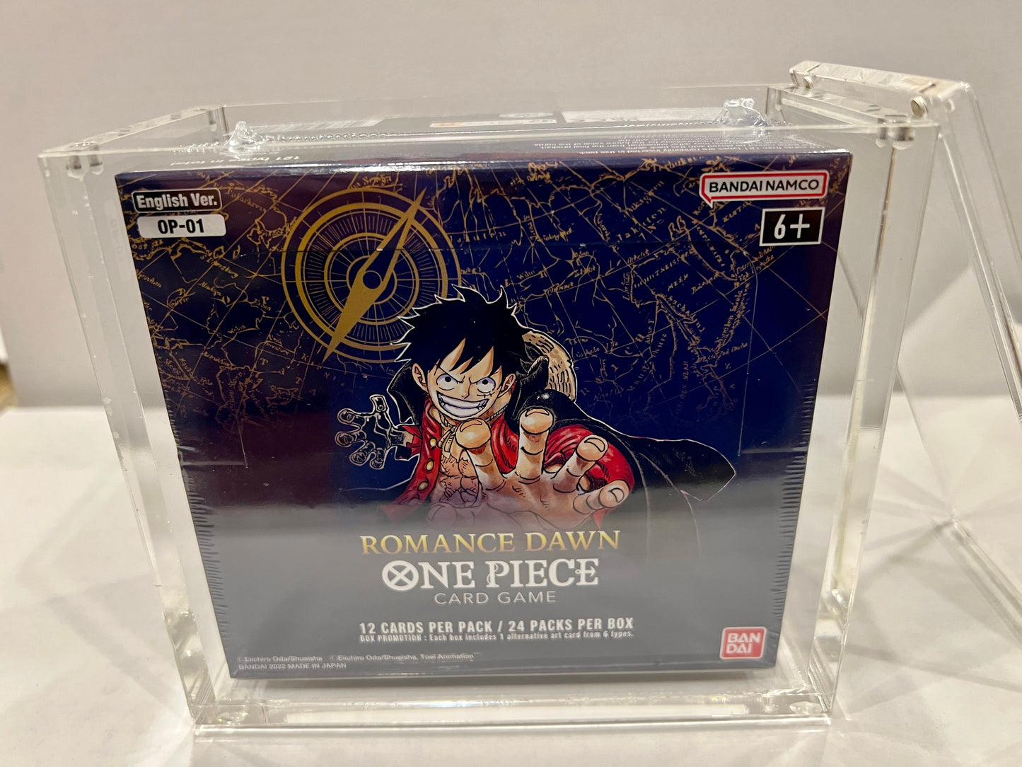 One Piece Booster Box Acrylic Case (READ DESCRIPTION)