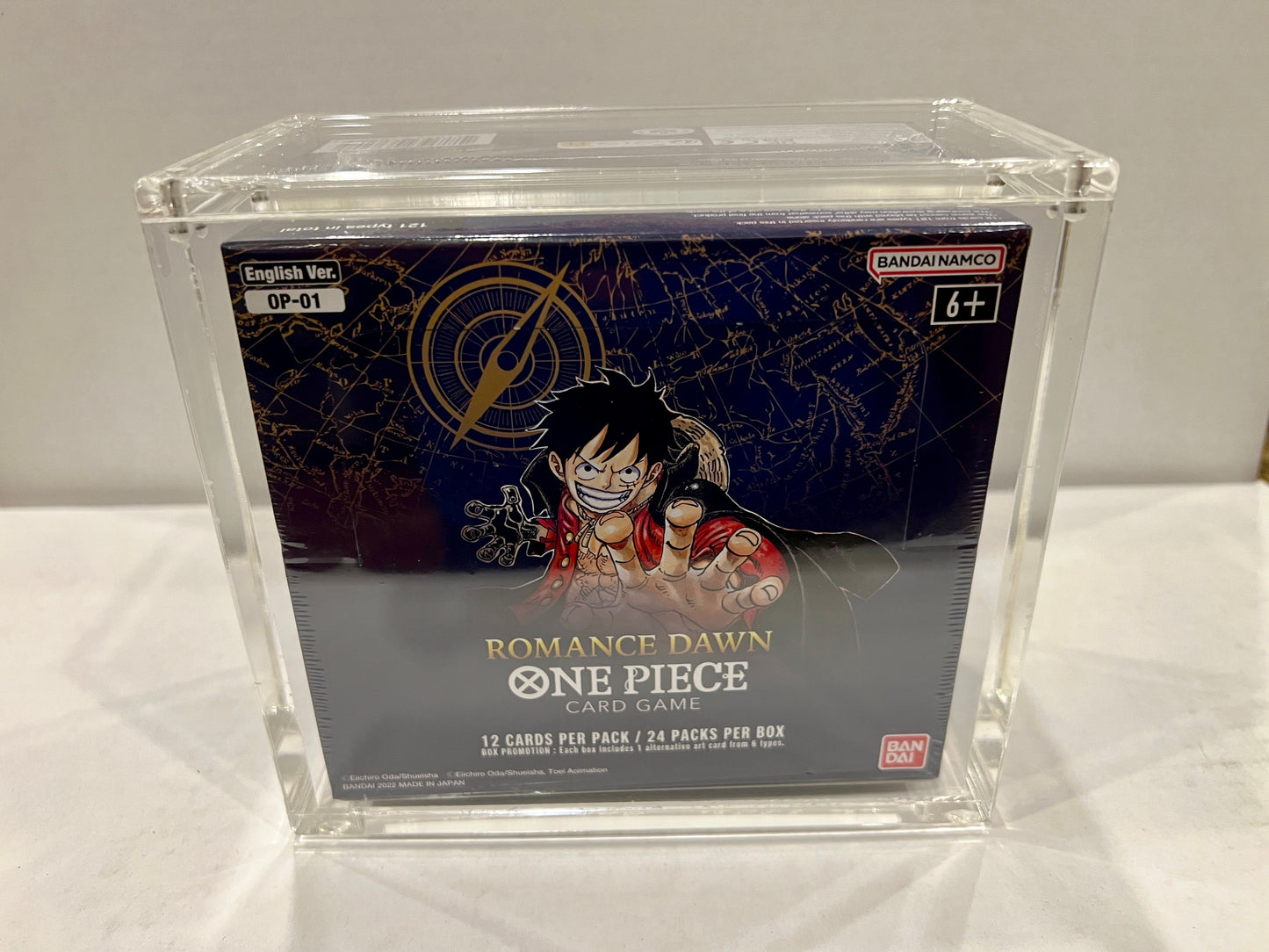 One Piece Booster Box Acrylic Case (READ DESCRIPTION)