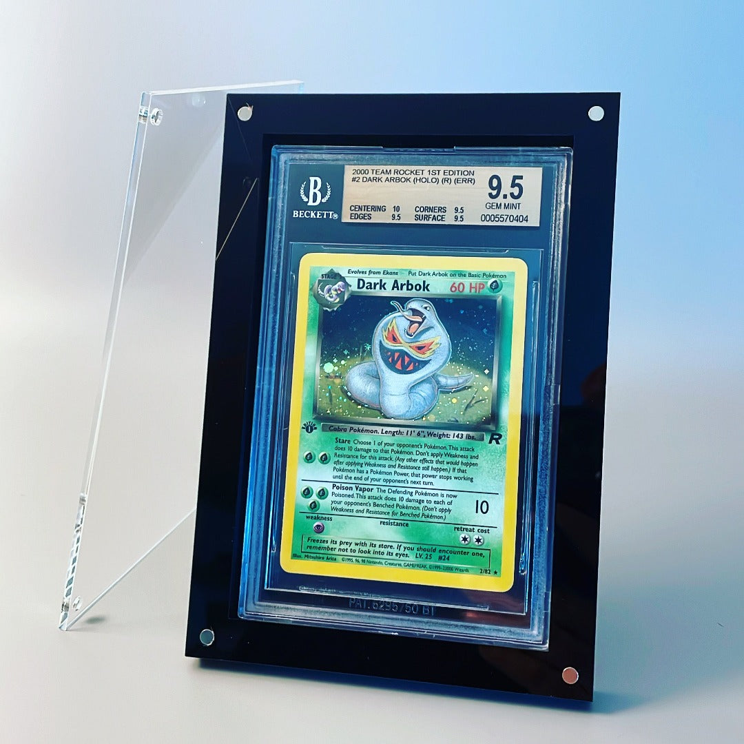 BGS Graded card stand (UV Resistant) Total Empire LLC BGS Graded card stand (UV Resistant) Total Empire LLC