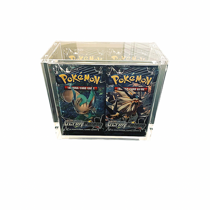 Bulk booster pack storage case (acrylic/magnetic)