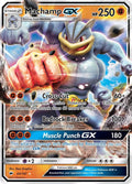 Machamp GX Holo Ultra Rare SM - Burning Shadows 64/147 NM