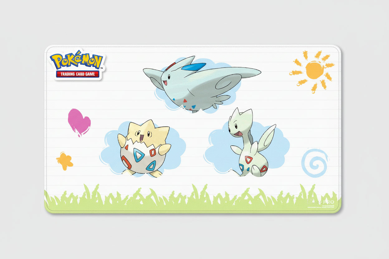 Pokémon Togepi Evolutions Stitched Playmat