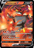 Incineroar V Holo Ultra Rare Champion's Path 08/73 NM