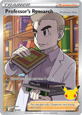 Professor's Research [Professor Oak] (Full Art) Holo Ultra Rare Celebrations 024/025 NM