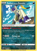 Radiant Hisuian Sneasler Holo Radiant Rare SWSH11: Lost Origin 123/196 NM