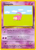 Slowpoke 1st Edition Common Fossil 55/62 NM