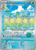Sunflora Holo Illustration Rare SV06: Twilight Masquerade 169/167 NM