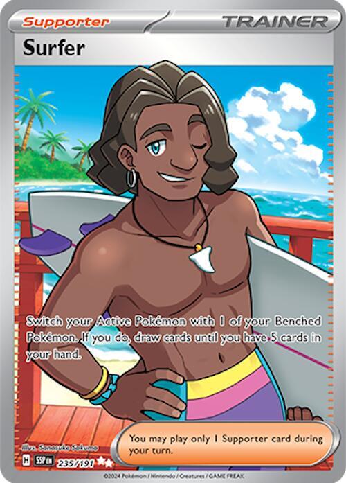 Surfer Holo Ultra Rare SV08: Surging Sparks 235/191 NM