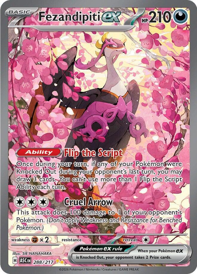Fezandipiti ex Holo Special Illustration Rare ME: Ascended Heroes 288/217 NM