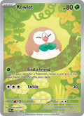 Rowlet Holo Illustration Rare ME03: Perfect Order 090/088 NM