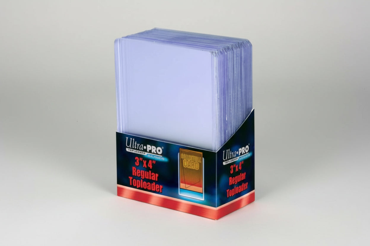 Toploaders - 3 x 4 - Clear Regular (25 per Pack)