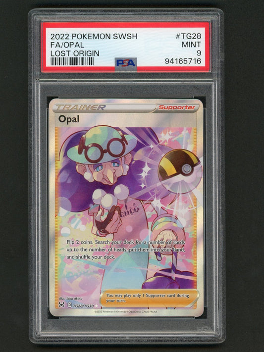 2022 Pokémon SWSH Lost Origin Opal FA PSA 9