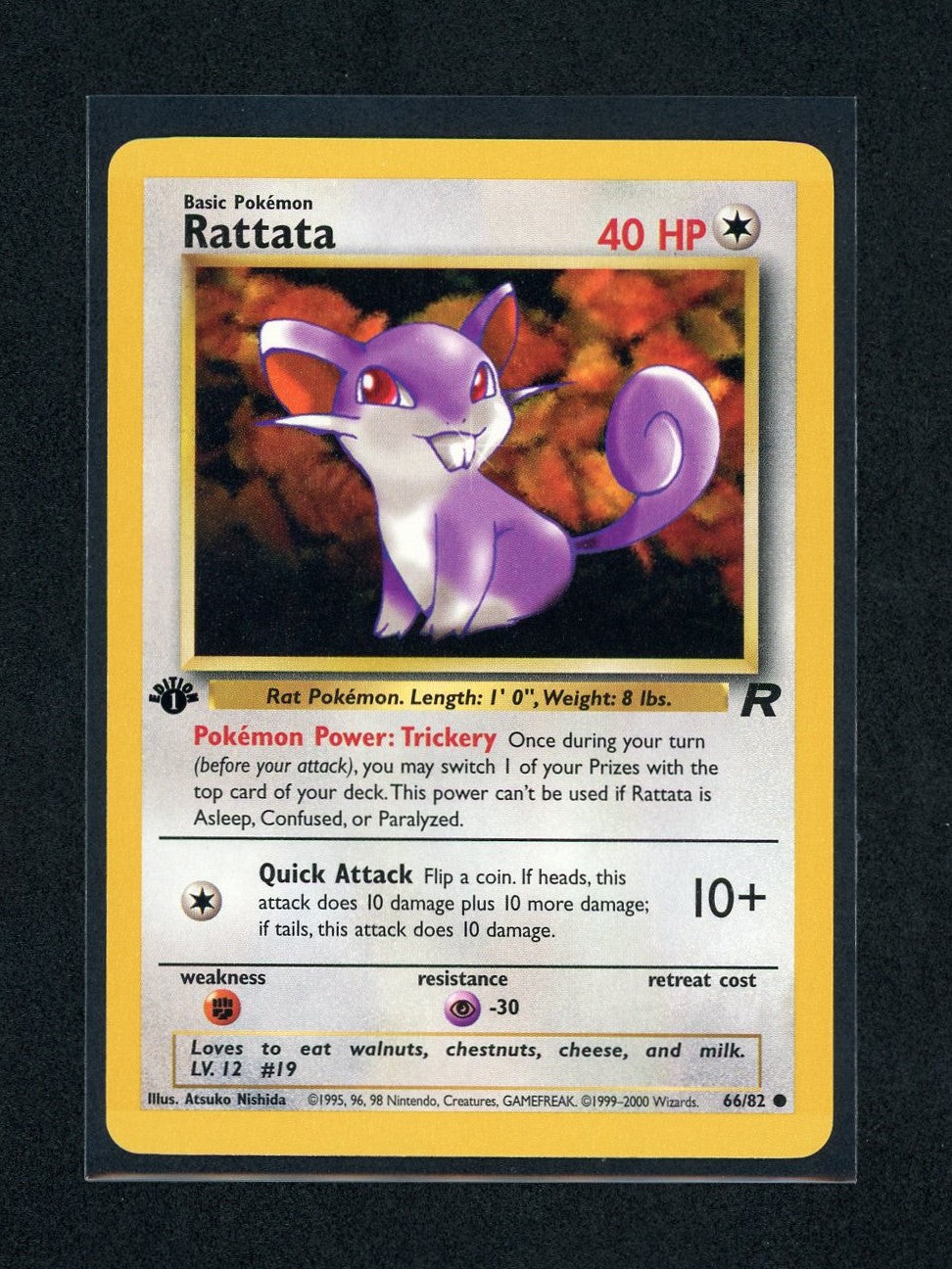 Rattata - Rocket - 1st Edition
