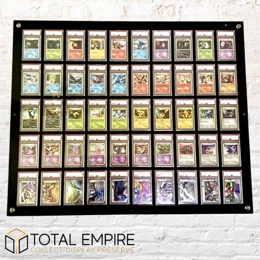 50 Slot PSA/CGC Card Wall Mount Display