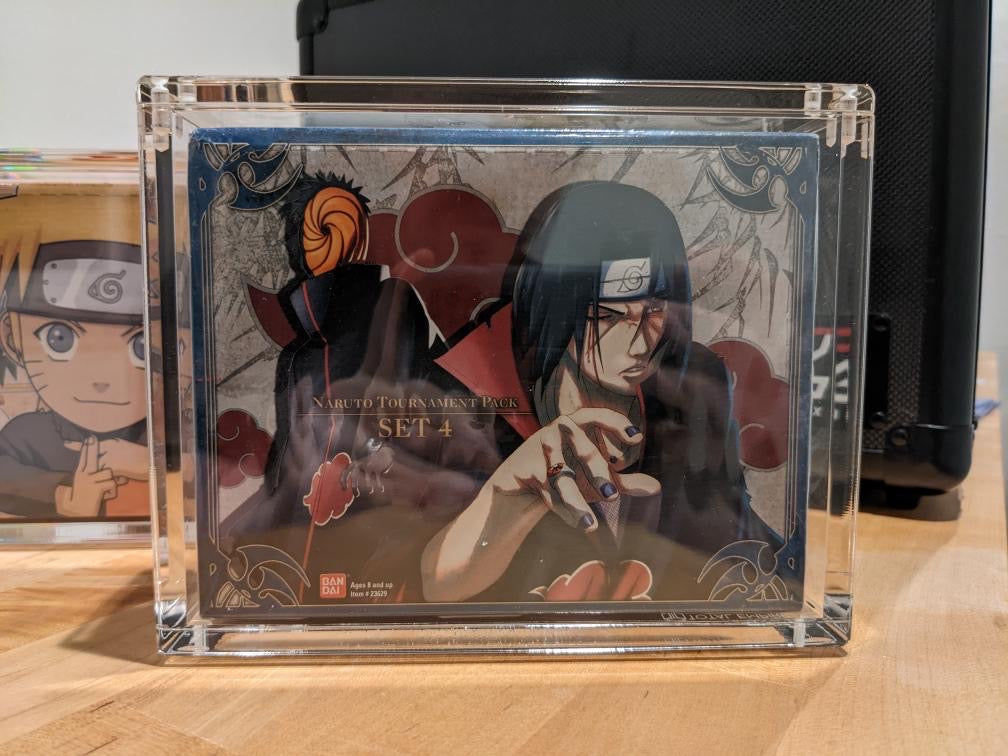 Naruto booster box Acrylic Case Total Empire LLC Naruto booster box Acrylic Case Total Empire LLC