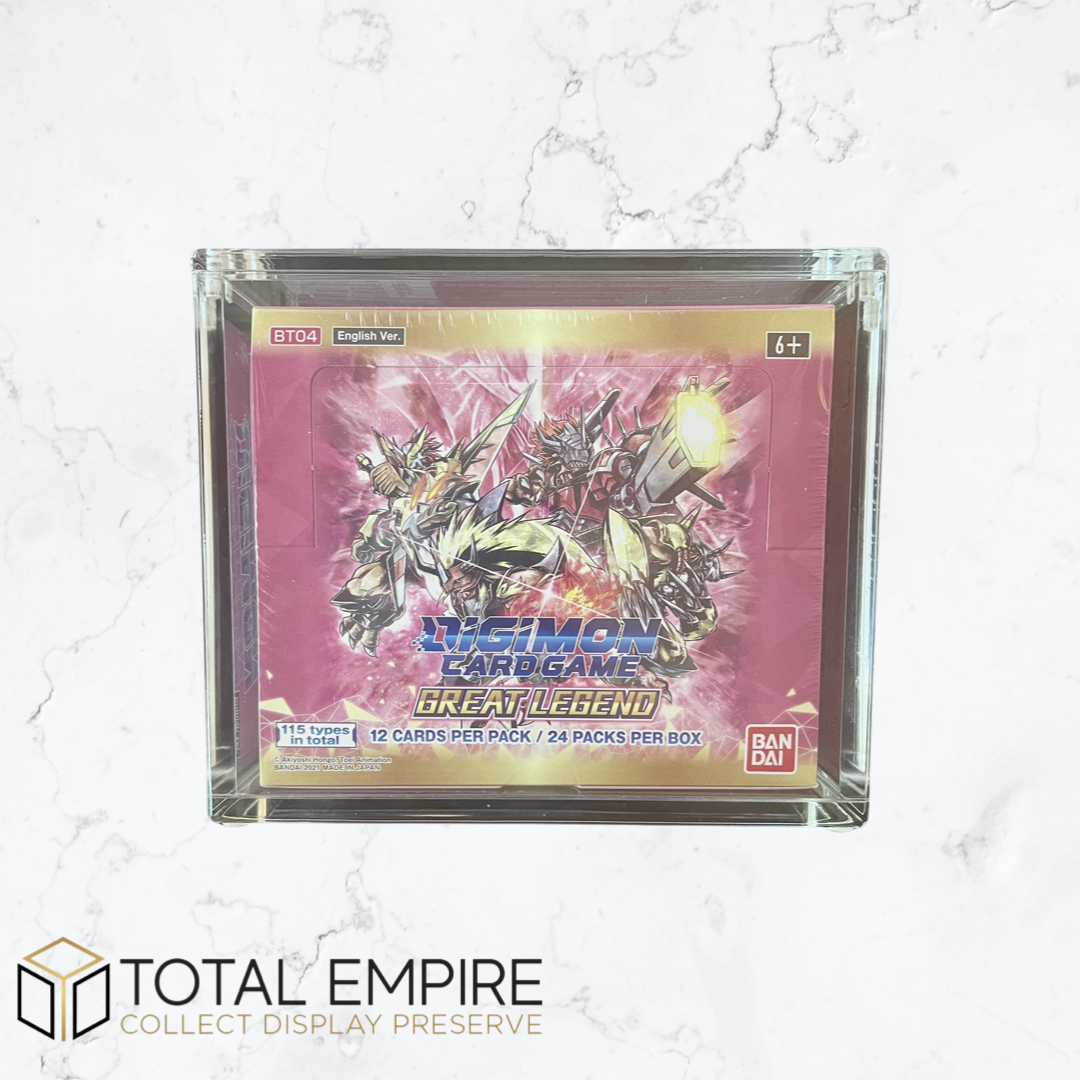 Digimon Booster Box Acrylic Case