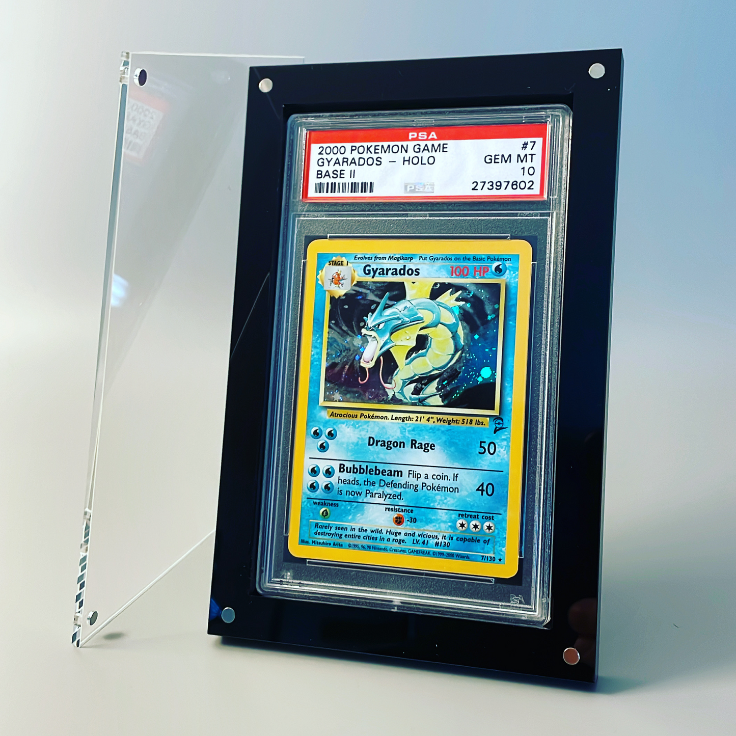 PSA/CGC Graded card case stand (UV Resistant)