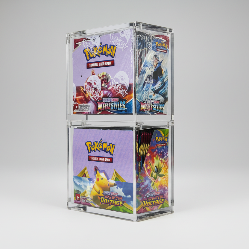 Pokmon Booster Box Acrylic Case Total Empire LLC Pokmon Booster Box Acrylic Case Total Empire LLC