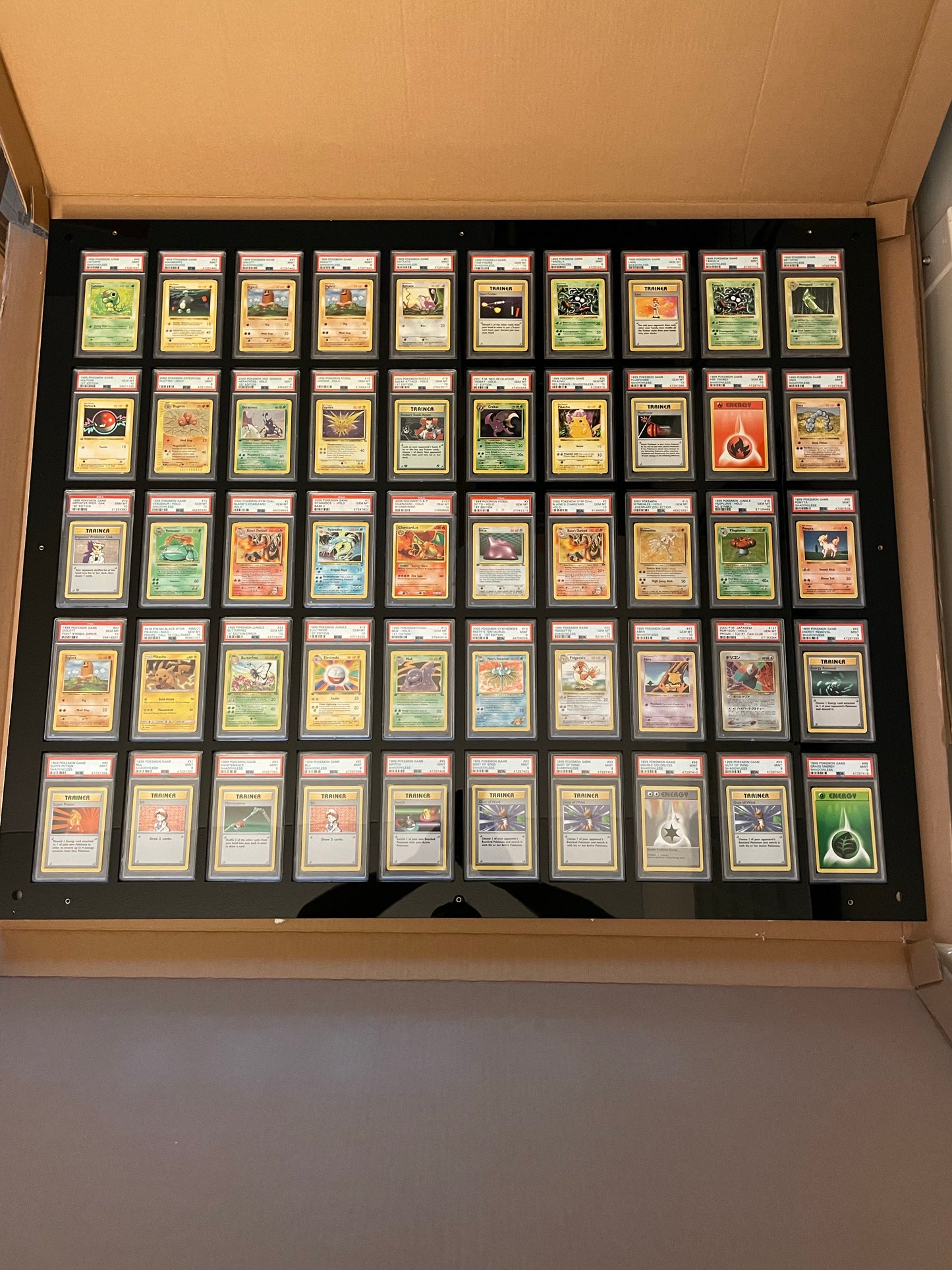 50 Slot PSA/CGC Card Wall Mount Display (PREORDER - PLEASE READ DESCRIPTION)