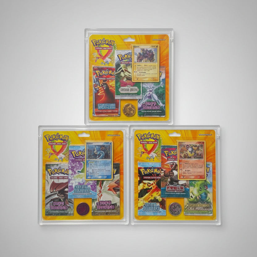 EX Series 3 Pack Blister Acrylic Case
