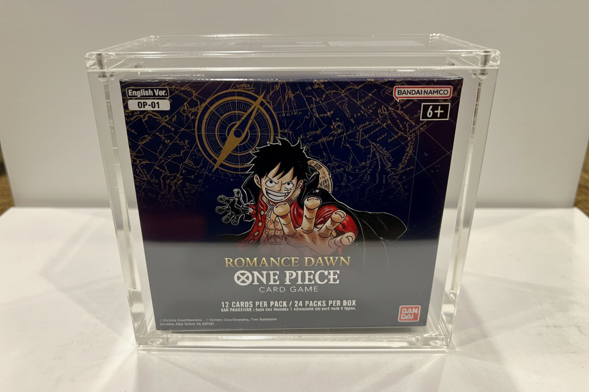 One Piece Booster Box Acrylic Case (READ DESCRIPTION)  Total Empire LLC